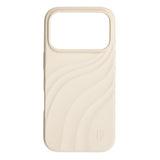 iPhone 18 Pro Max / 17 Pro Max iDeal of Sweden Soft Swirl Silicone Case - MagSafe Compatible - Cloud Dancer