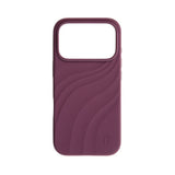 iPhone 18 Pro Max / 17 Pro Max iDeal of Sweden Soft Swirl Silicone Case - MagSafe Compatible - Velvet Plum