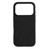 iPhone 18 Pro Max / 17 Pro Max iDeal of Sweden Soft Swirl Silicone Case - MagSafe Compatible - Velvet Black
