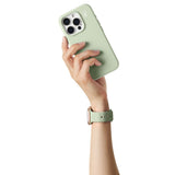 Apple Watch (38/40/SE/41/42mm) iDeal of Sweden Silicone Watch Strap - Size S/M - Sage Green