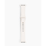 Apple Watch (38/40/SE/41/42mm) iDeal of Sweden Silicone Watch Strap - Size S/M - Cloud Dancer