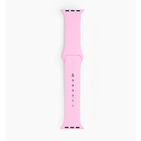 Apple Watch (42/44/SE/45/46/49mm) iDeal of Sweden Silicone Watch Strap - Size M/L - Bubblegum Pink