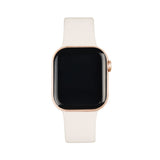 Apple Watch (42/44/SE/45/46/49mm) iDeal of Sweden Silicone Watch Strap - Size M/L - Cloud Dancer