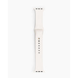 Apple Watch (42/44/SE/45/46/49mm) iDeal of Sweden Silicone Watch Strap - Size M/L - Cloud Dancer