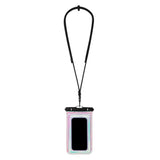 iDeal of Sweden Universal Waterproof Case with Adjustable Strap - Iridescent (Max. Mobile Size: 220 x 120 mm)