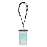 iDeal of Sweden Universal Waterproof Case with Adjustable Strap - Iridescent (Max. Mobile Size: 220 x 120 mm)