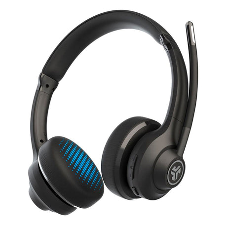 JLab GO WORK Wireless Headphones - On-Ear - Black