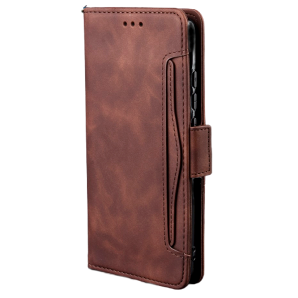 OnePlus North Leather Case w. External Card Holder - Brown