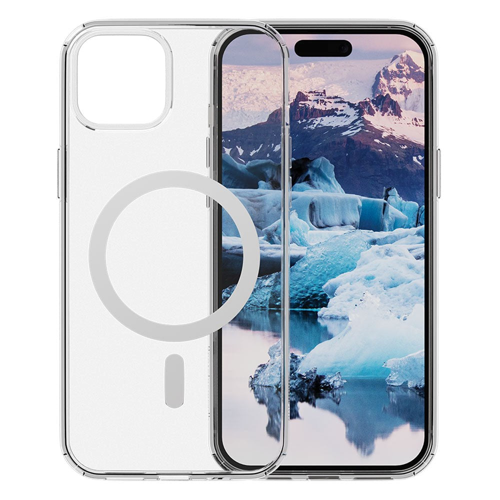 iPhone 15 dbramante1928 Iceland Pro Case - 100% Recycled Plastic - MagSafe Compatible - Transparent