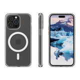 iPhone 15 Pro dbramante1928 Iceland Pro Case - 100% Recycled Plastic - MagSafe Compatible - Transparent