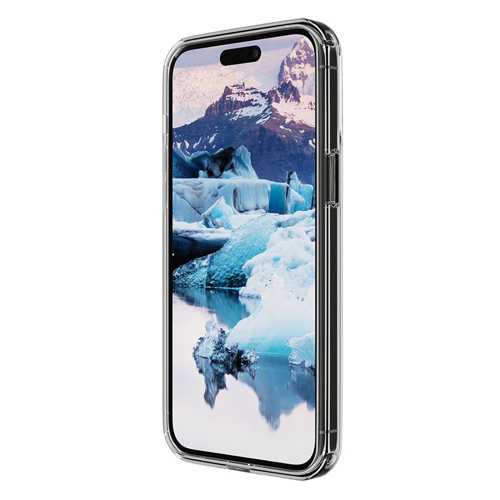 iPhone 15 Pro dbramante1928 Iceland Pro Case - 100% Recycled Plastic - MagSafe Compatible - Transparent