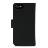 iPhone SE (2022 / 2020) / 8 / 7 / 6 / 6S Detachable 2 in 1 Puro Eco Leather Wallet Case Black