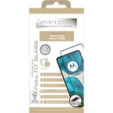 Motorola Moto G52 / G82 Panzer Premium Full-Fit Glass - Black Frame