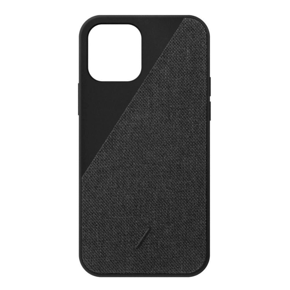 iPhone 12 / 12 Pro Native Union Click Canvas Case Slate - Black