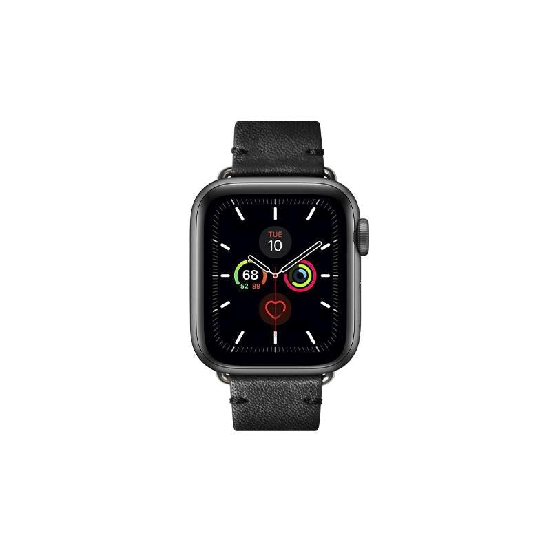 Apple Watch (42/44/SE/45/46/49mm) Native Union Classic Strap in Genuine Leather - Black