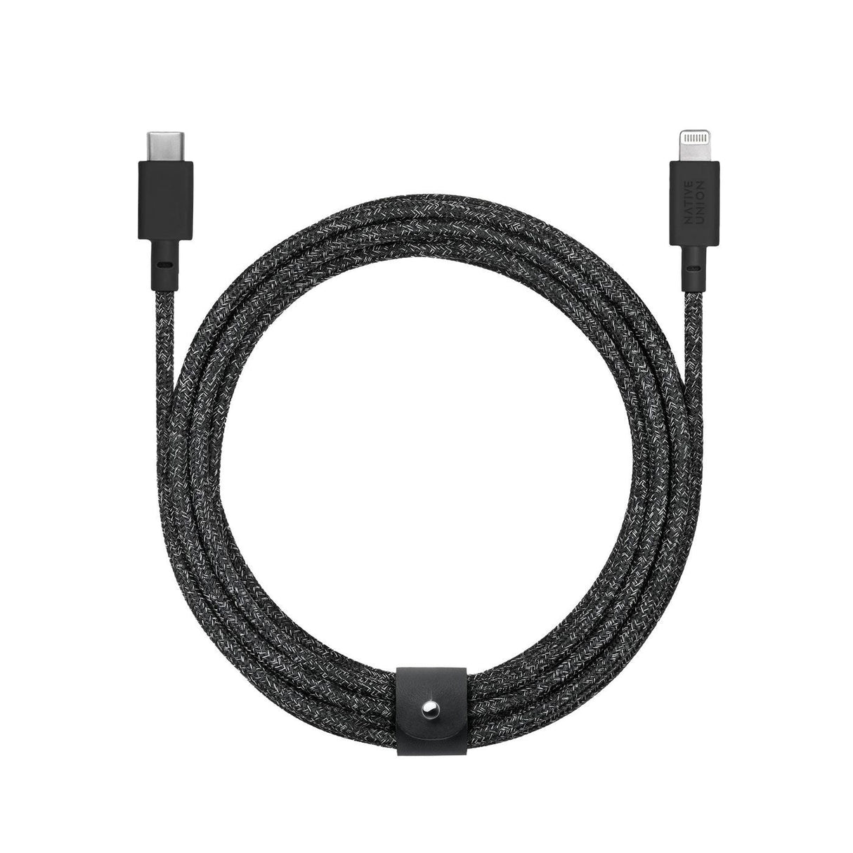 Native Union Belt Kabel USB-C to Lightning with Leather Buckle 3 meters - Cosmos