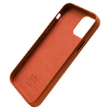 iPhone 13 Puro Sky Leather Look Case - Orange