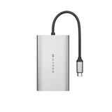 Hyperdrive USB-C to 2 x HDMI Adapter - Silver