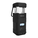 Sandberg Survivor Lantern Powerbank with Solar Charging, Lights and Radio - USB-A - Black