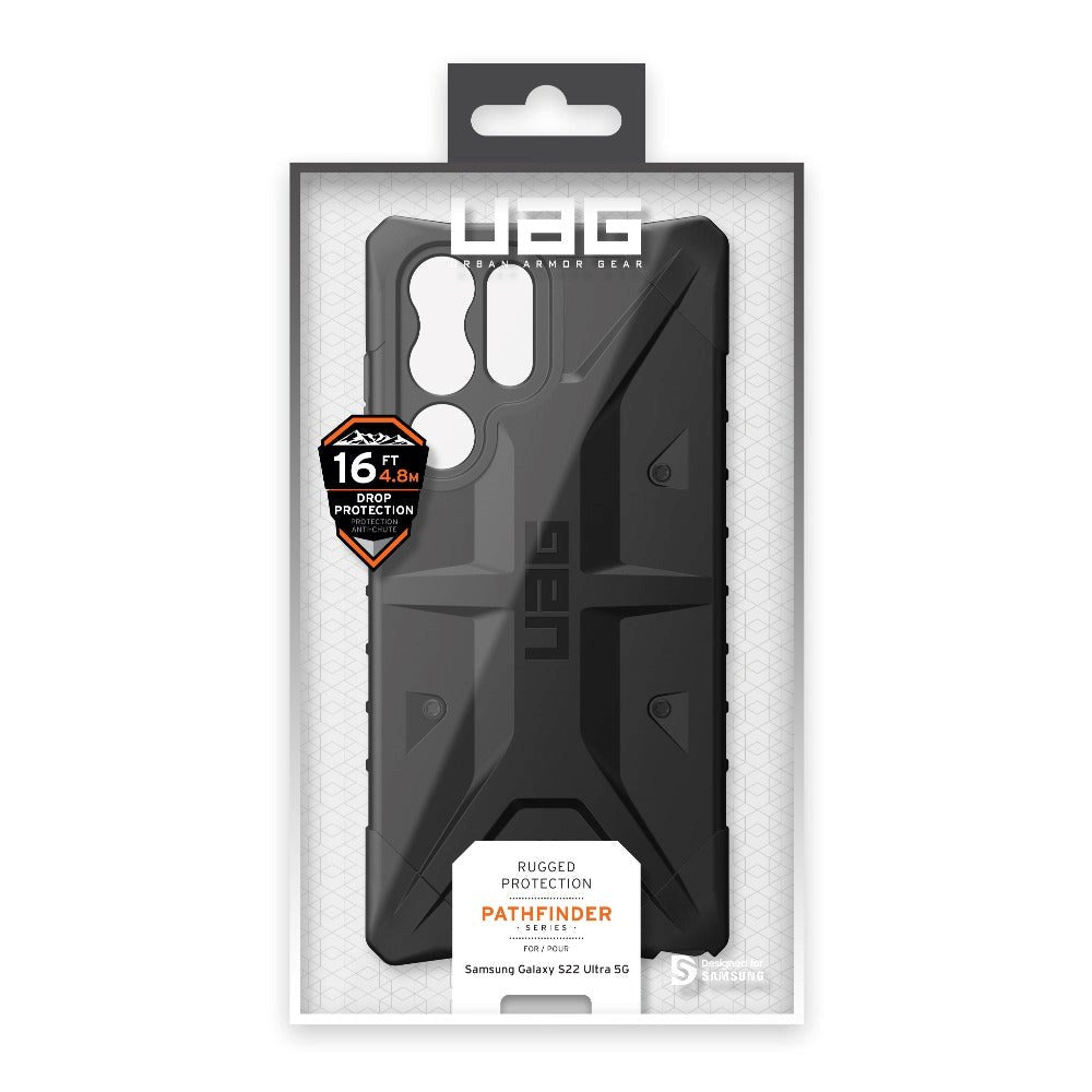 Samsung Galaxy S22 Ultra UAG PATHFINDER Series Case - Black - Black