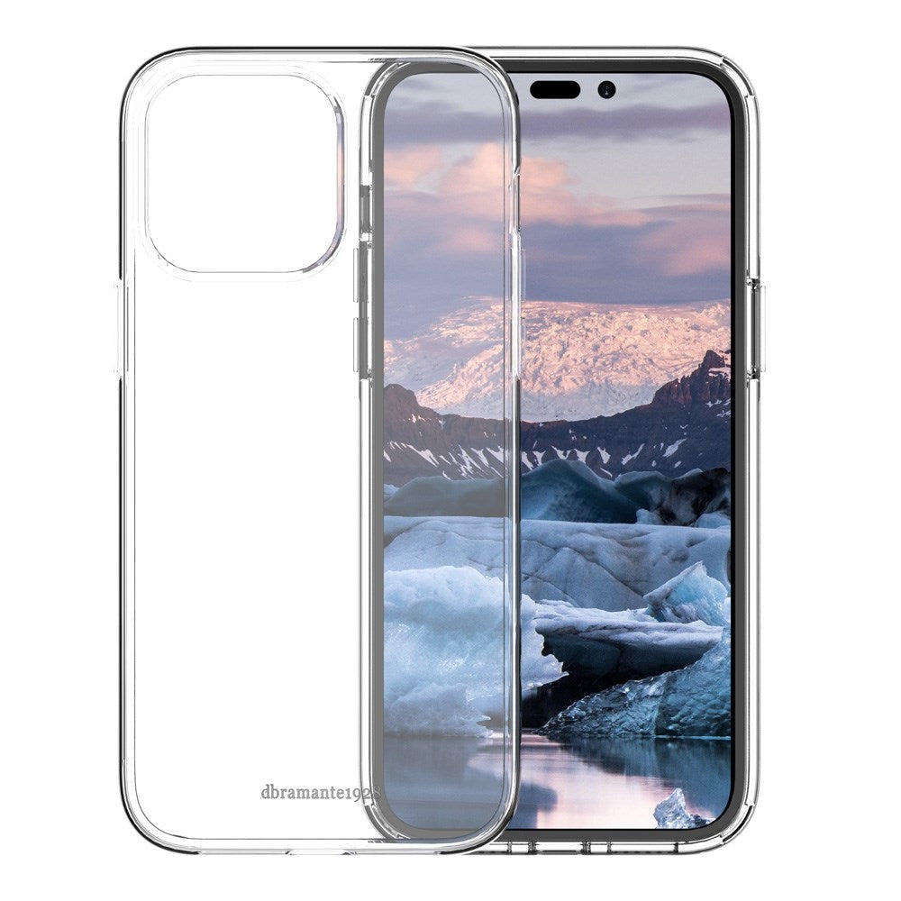 iPhone 14 Pro Max dbramante1928 Iceland Pro Case - 100% Recycled Plastic - Transparent