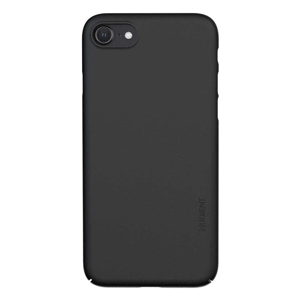 Nudient Thin Case V3 iPhone SE (2022 / 2020) / 8 / 7 Case - Ink Black