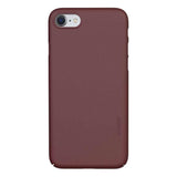 Nudient Thin Case V3 iPhone SE (2022/2020)/8/7 Case - Sangria Red