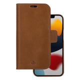 iPhone 13 Pro dbramante1928 Lynge Genuine Leather Magnet Case - Tan