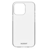 Nudient iPhone 13 Pro Flexible Case - Transparent