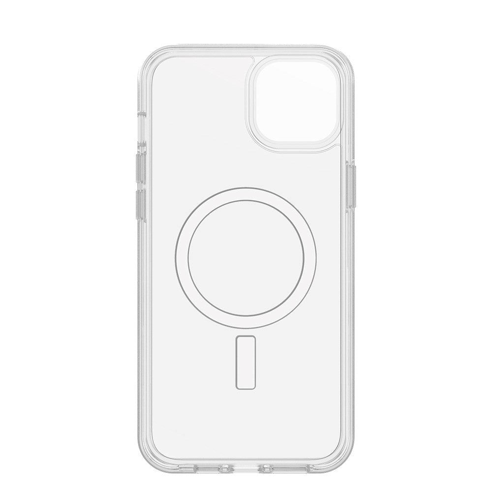 OtterBox iPhone 15 Plus Protection + Power Kit - MagSafe Case, Screen Protection & 20W Wall Charger - Transparent / White