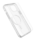 OtterBox iPhone 15 Plus Protection + Power Kit - MagSafe Case, Screen Protection & 20W Wall Charger - Transparent / White