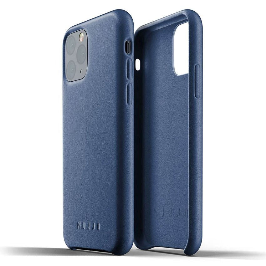 Mujjo iPhone 11 Pro Leather Case Blue'