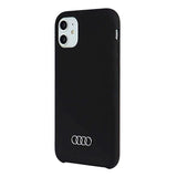 Audi iPhone 12 / 12 Pro Silicone Cover - Black