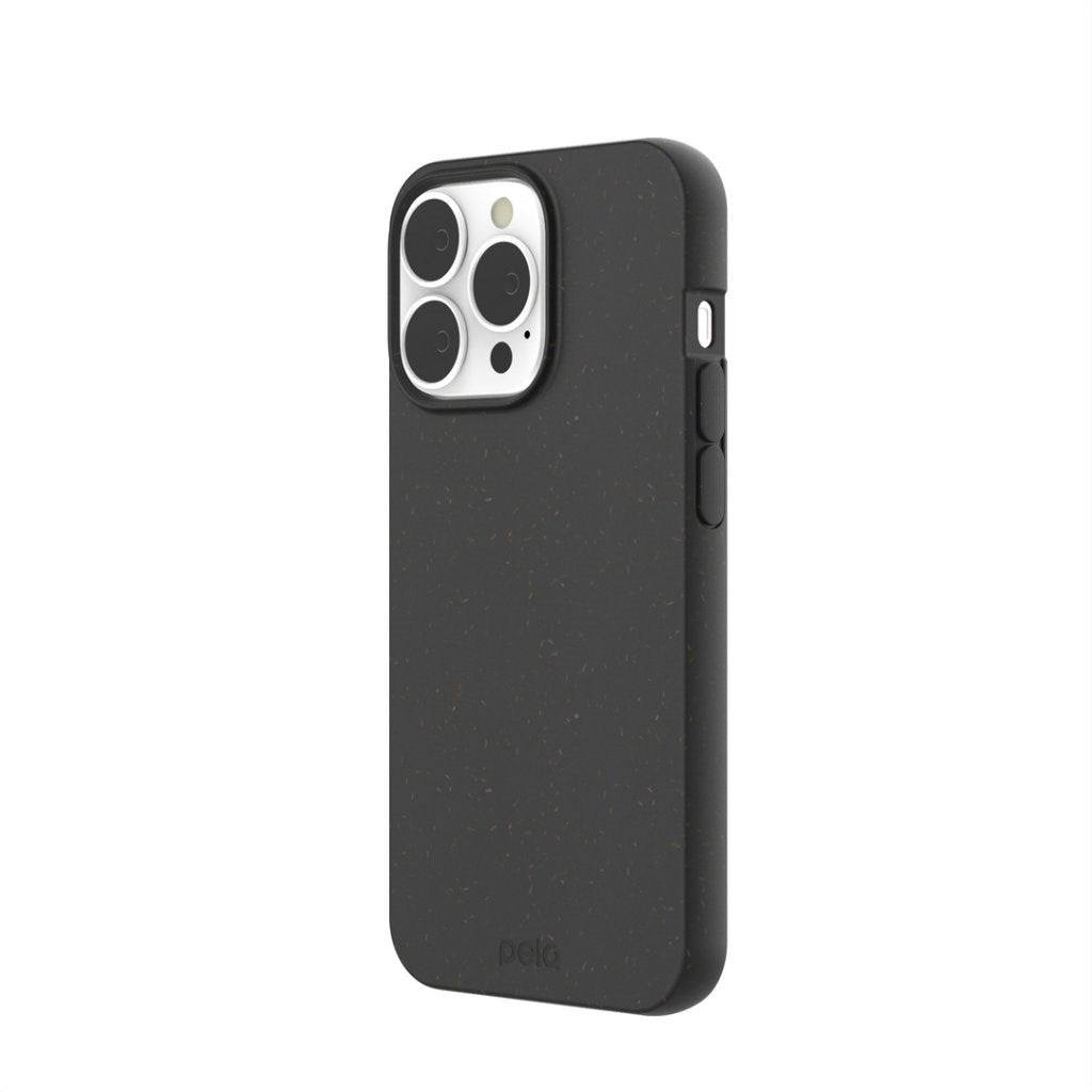 Pela Classic Eco-Friendly 100% Plant-Based Case For iPhone 13 Pro Max - Black