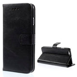 iPhone 6 / 6s Leather Wallet Case Black