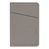 Nudient Magnetic Card Holder Leather - Clay Beige