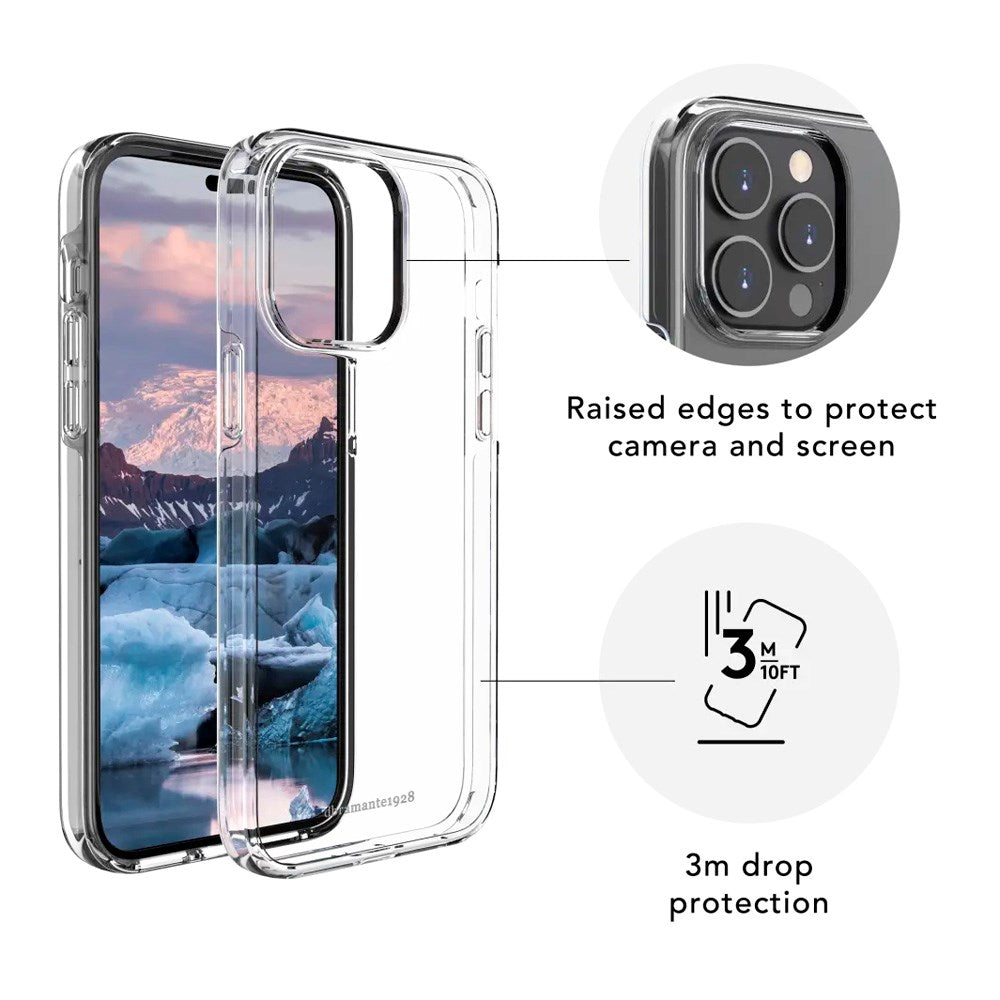 iPhone SE/8/7 dbramante1928 Iceland Pro Case - 100% Recycled Plastic - Transparent