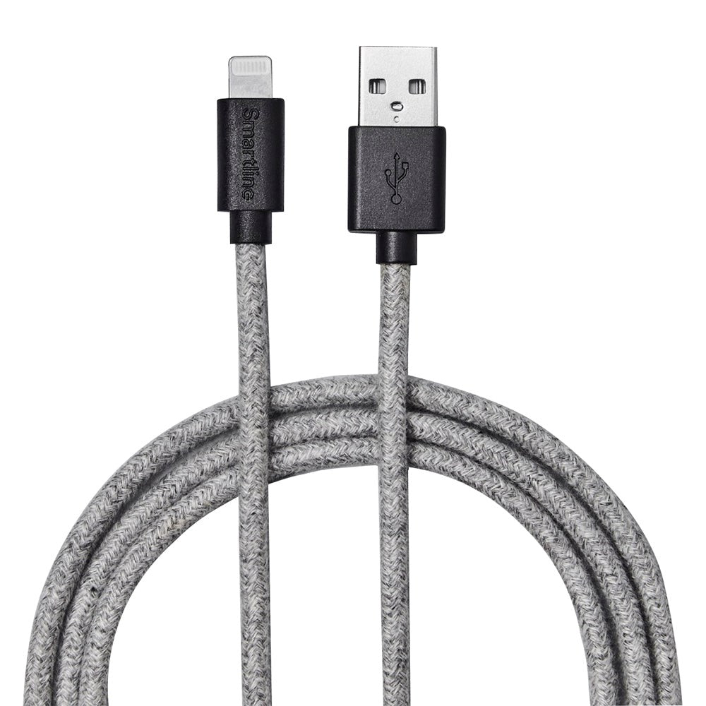 Smartline (3A/15W) USB-C to Lightning Cable 2 w. - White