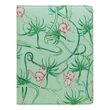 Trunk iPad 10.2" (2021 / 2020 / 2019) / Air (2019) Flip Case with Monkey Design - Green