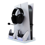 White Shark KIMURA 2 Multifunction Stand for PS5 – White