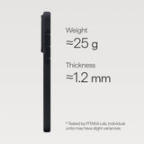 Samsung Galaxy S26 PITAKA Edge Case - MagSafe Compatible - Black / Grey Twill