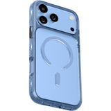 iPhone 18 Pro Max / 17 Pro Max LAUT CRYSTAL MATTER X Case - MagSafe Compatible - Blue / Transparent