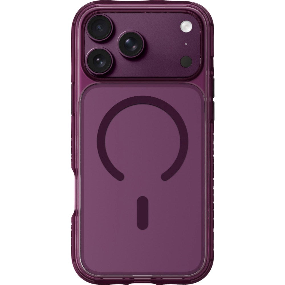 iPhone 18 Pro Max / 17 Pro Max LAUT CRYSTAL MATTER X Case - MagSafe Compatible - Purple / Transparent