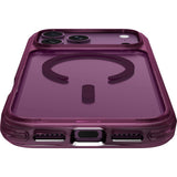 iPhone 18 Pro Max / 17 Pro Max LAUT CRYSTAL MATTER X Case - MagSafe Compatible - Purple / Transparent