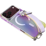 iPhone 18 Pro Max / 17 Pro Max LAUT NEON DREAM Case w. Strap - MagSafe Compatible - Cosmic Candy