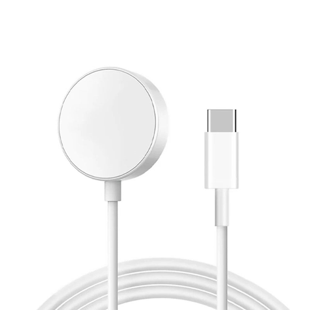 Telcon Magnetic USB-C Charger for Apple Watch - White