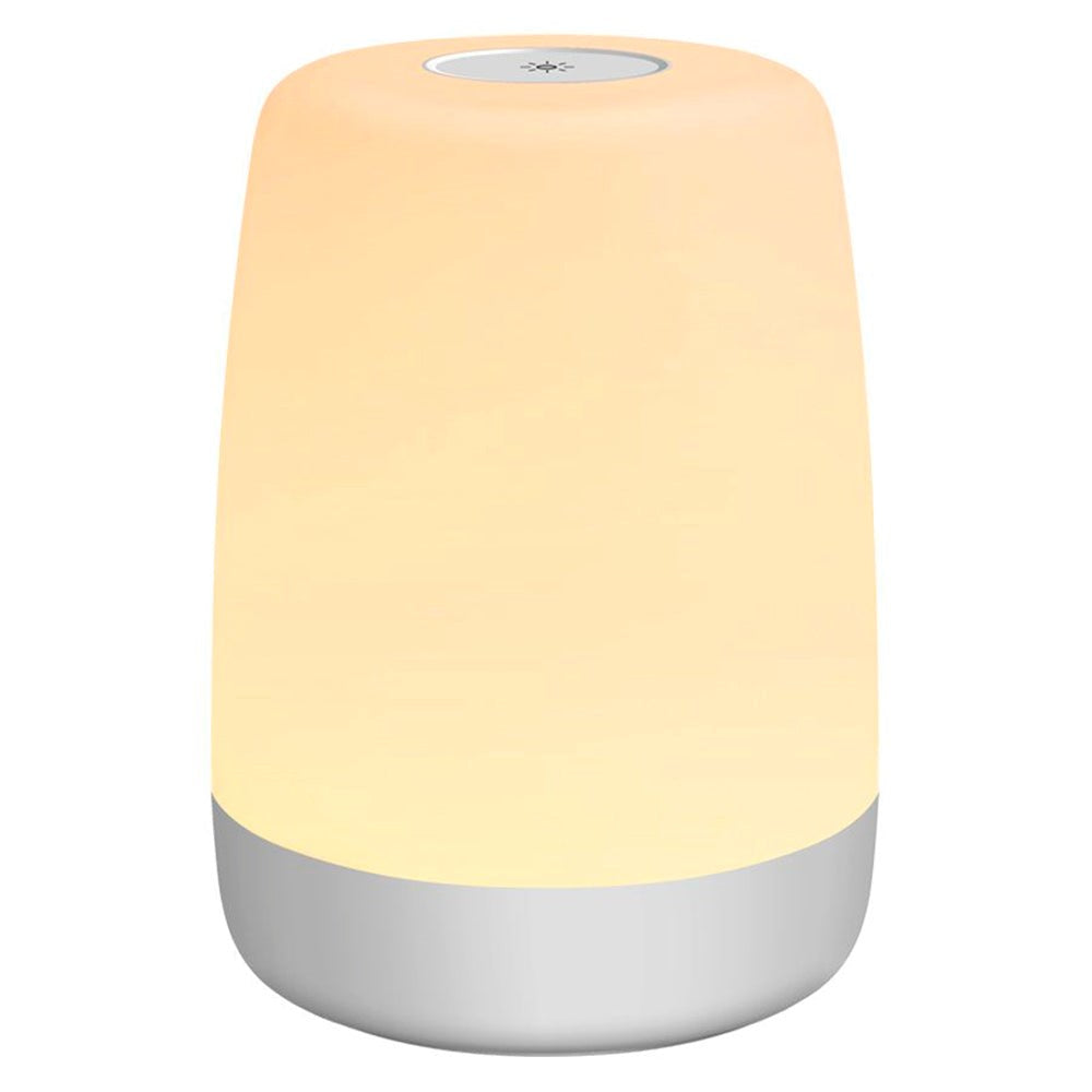 Lippa Night Lamp with 9 Colors, Touch function and Battery - White