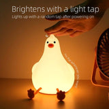 Lippa Silicone Night Light with Timer - Chicken