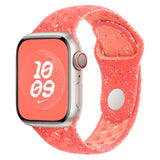 Apple Watch (42/44/SE/45/46/49mm) Silicone Strap Lippa FLOUR - Red