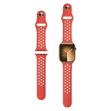 Apple Watch (42/44/SE/45/46/49mm) Silicone Strap Lippa FLOUR - Red